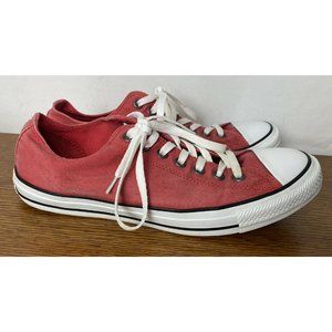 Vtg Converse Chuck Taylor Converse Red Men 10 W 12